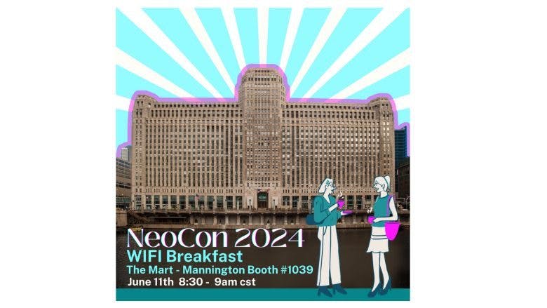 Cover Image for WIFI Breakfast at NeoCon 2024, Hosted by Mannington Commercial