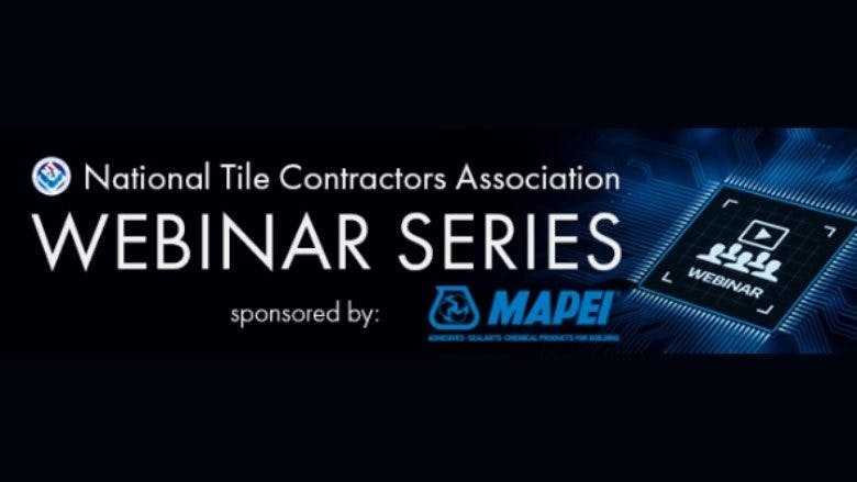 Cover Image for NTCA and MAPEI to Host Webinar July 25: Efflorescence or Latex Migration?