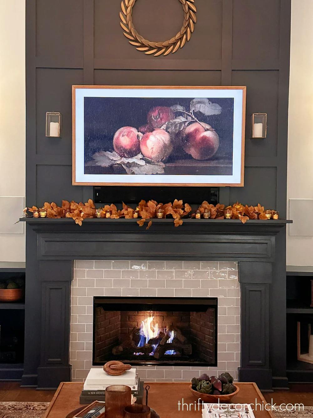 Cover Image for Getting Out of My Comfort Zone: Our Woodland Fall Mantel!