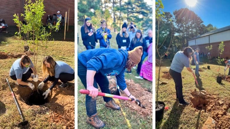 Cover Image for Mohawk’s Tree-Planting Initiative Takes Root at Georgia Elementary School